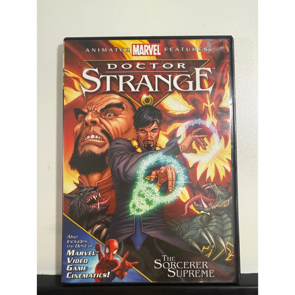 Marvel Doctor Strange DVD Unisex OS Multi Good Animated Sorcerer Supreme 2007